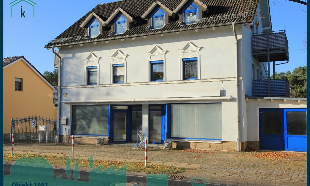 Ladengeschäft mit Büro in attraktiver Lage von Mellensee